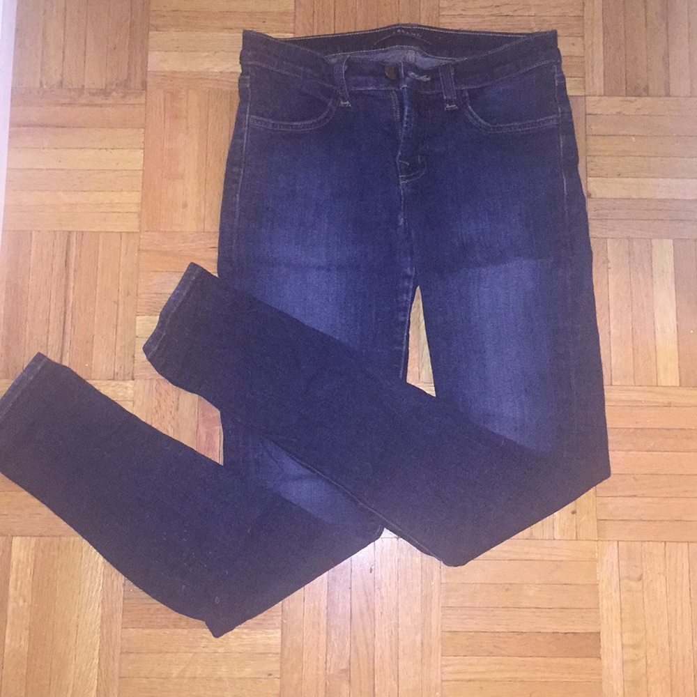 J Brand Dark Denim Skinny Jeans